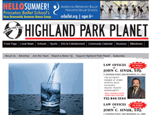 Tablet Screenshot of highlandparkplanet.org